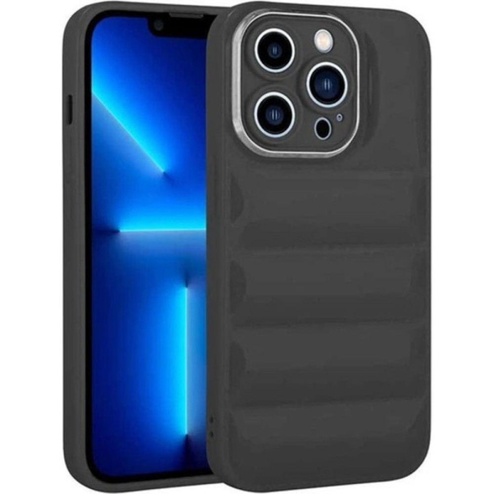 Lyche Apple iPhone 14 Pro Uyumlu Kılıf, Kamera Lens Koruyuculu + Parlak Air Bag Darbe Önleyici Kılıf. - iPhone 14 Pro Max - Siyah Cep Telefonu Kılıfı Fiyatı