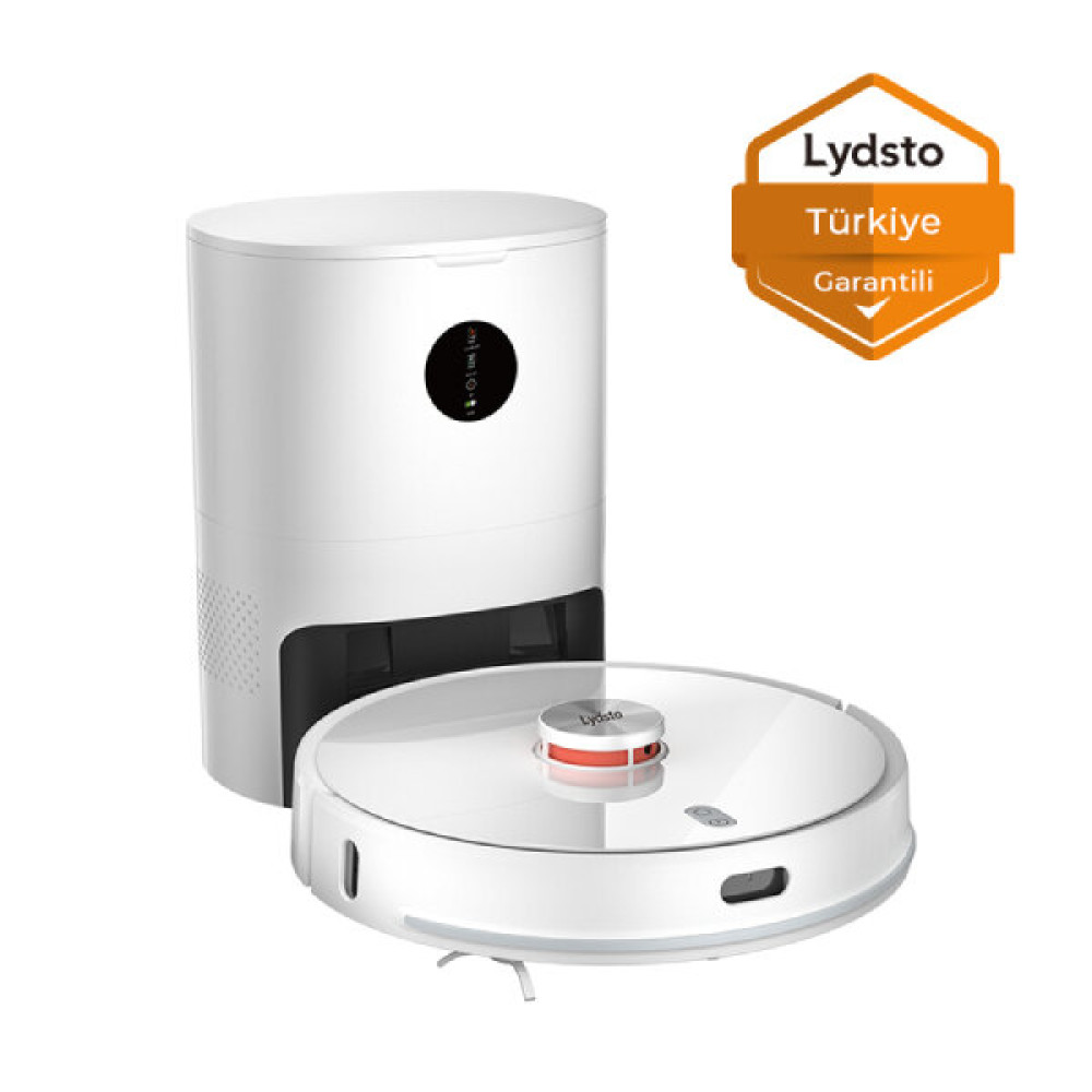 Lydsto S1 UV ve Ozon Sterilizasyonlu Beyaz Akıllı Robot Süpürge ve Paspas Robot Süpürgeler Fiyatı