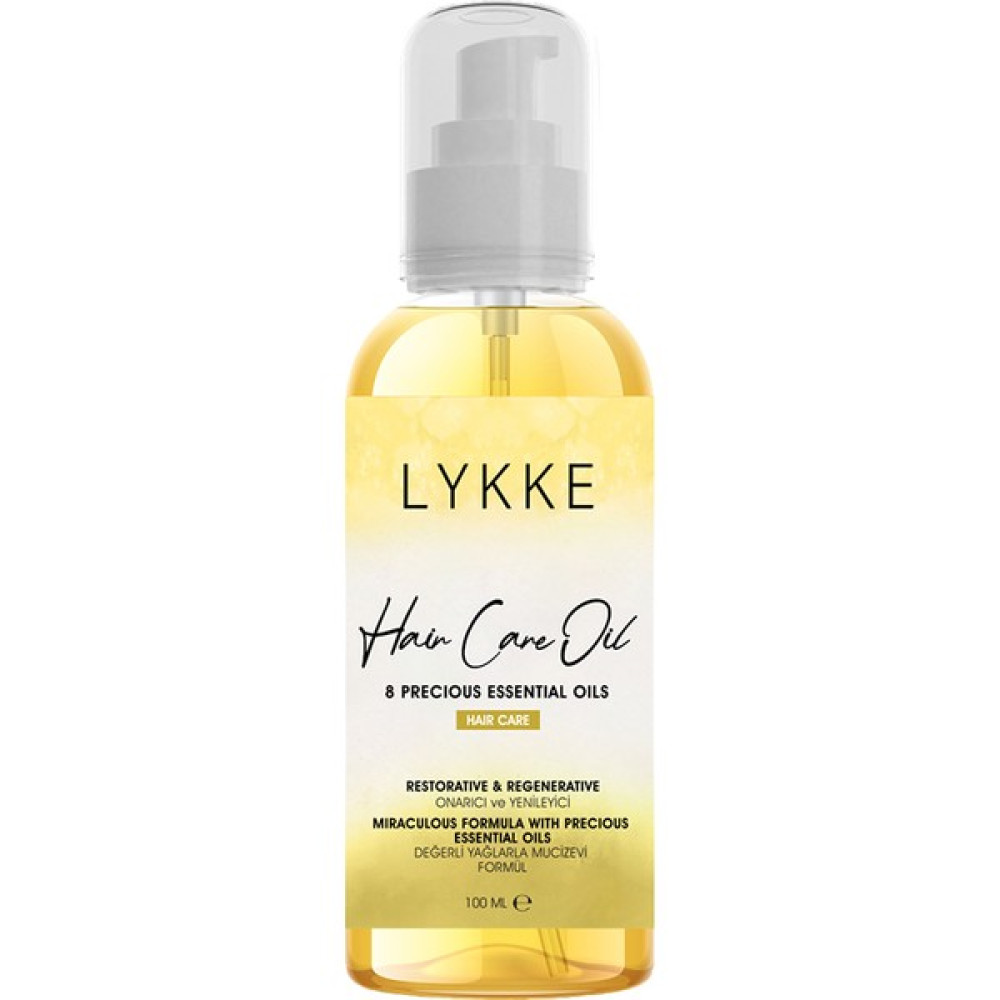 Lykke 8 Değerli Yağ Saç Uzatıcı Dökülme Karşıtı Saç Bakım Yağı Hair Care Oıl 100ML Saç Bakım Maskeleri & Serumlar & Spreyler Fiyatı