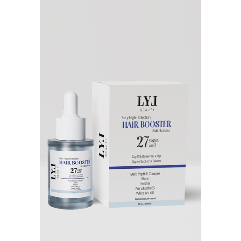 LYL Beauty Hair Booster 27 Aktifli Yoğun Saç Dökülme Karşıtı, Hızlı Uzatan Güçlendirici Serumu 30 ml Saç Bakım Maskeleri & Serumlar & Spreyler Fiyatı
