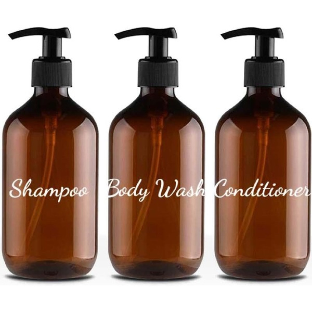 Lyn Home & Decor 3 Lü Banyo ve Lavobo Amber Şişe Seti 250 ml Sabunluk Fiyatı