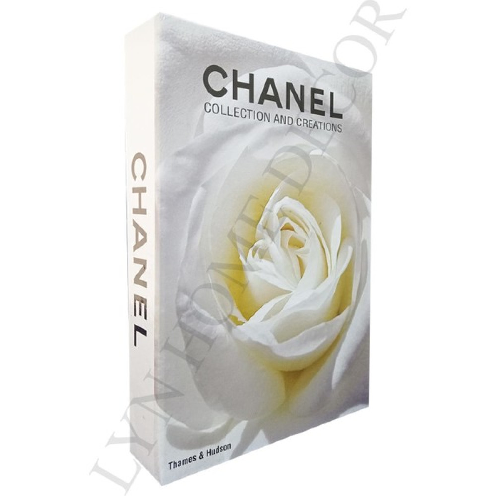 Lyn Home & Decor Chanel Beyaz Gül Dekoratif Kitap Kutu - Renkli Eşya Saklama Kutusu Fiyatı
