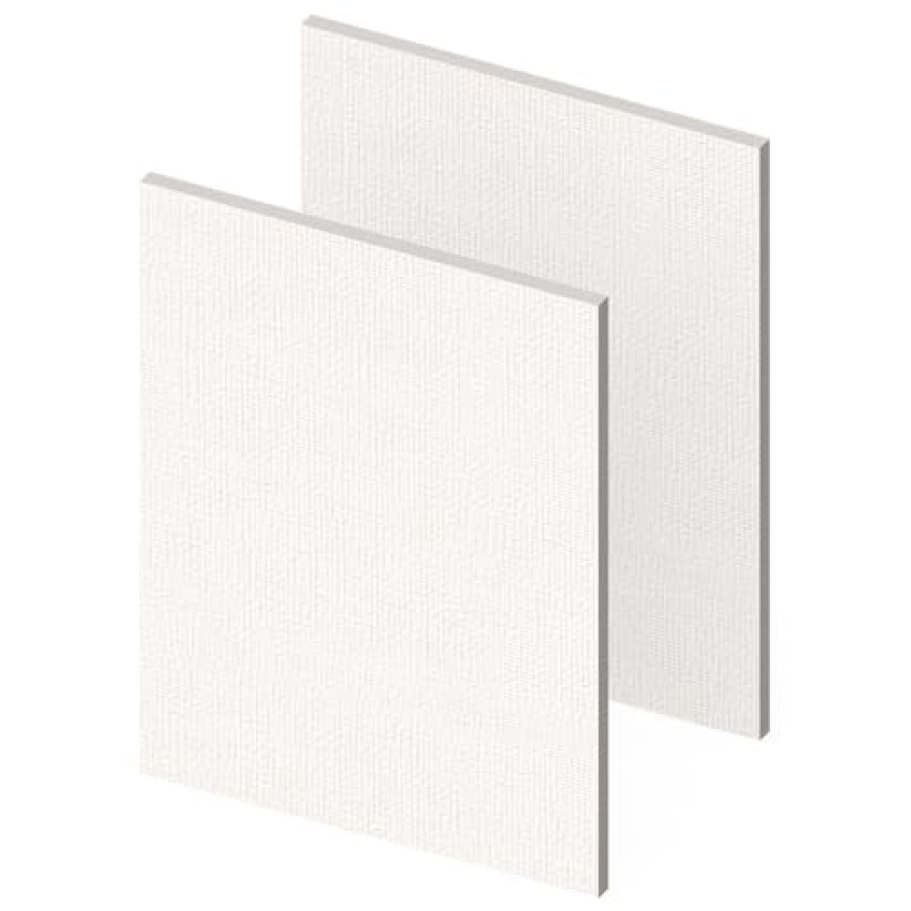 Lynn Manufacturing 1/2” Thick 12" x 16" (2-Pack) 2300F Smoke Free Ceramic Fiber Board Fireproof Insulation