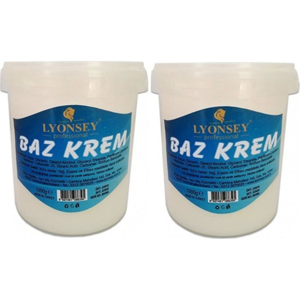 Lyonsey Gold Baz Krem 1 kg x 2 Adet Nemlendiriciler Fiyatı