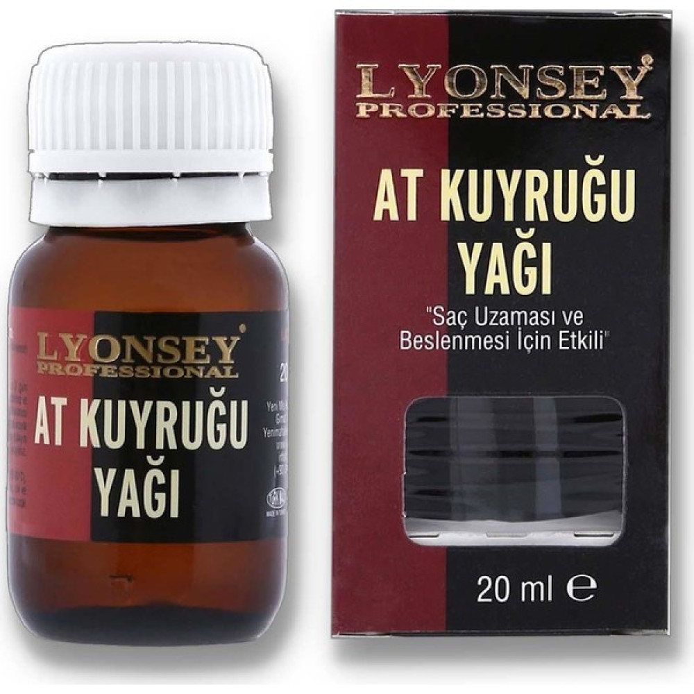 Lyonsey Professional At Kuyruğu Yağı 20 ml - 15 ml Bitkisel Yağlar Fiyatı