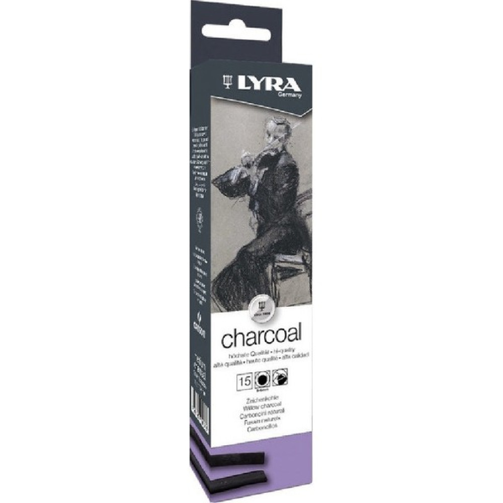 Lyra 15'li Füzen Kömür Çubuk 5-6 mm Sanatsal Malzemeler Fiyatı