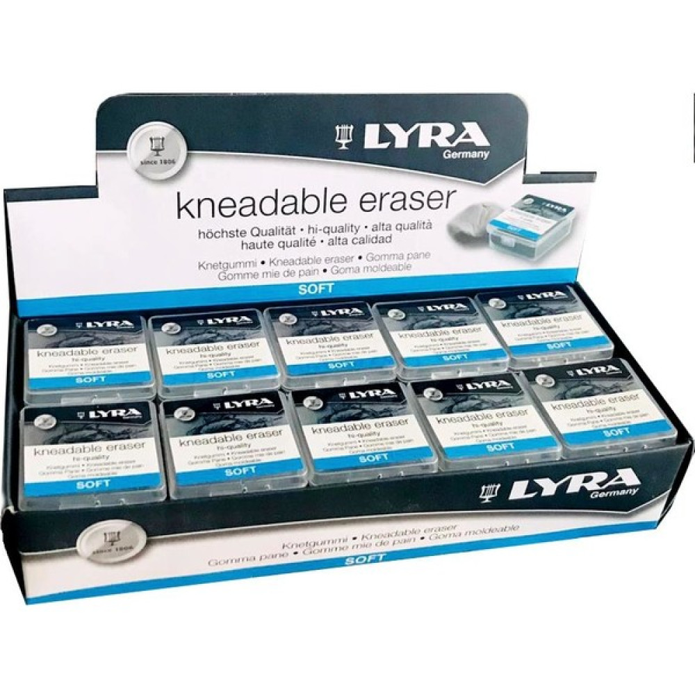 Lyra Kneadable Kutulu Eraser Hamur Silgi 20'li Silgi Fiyatı
