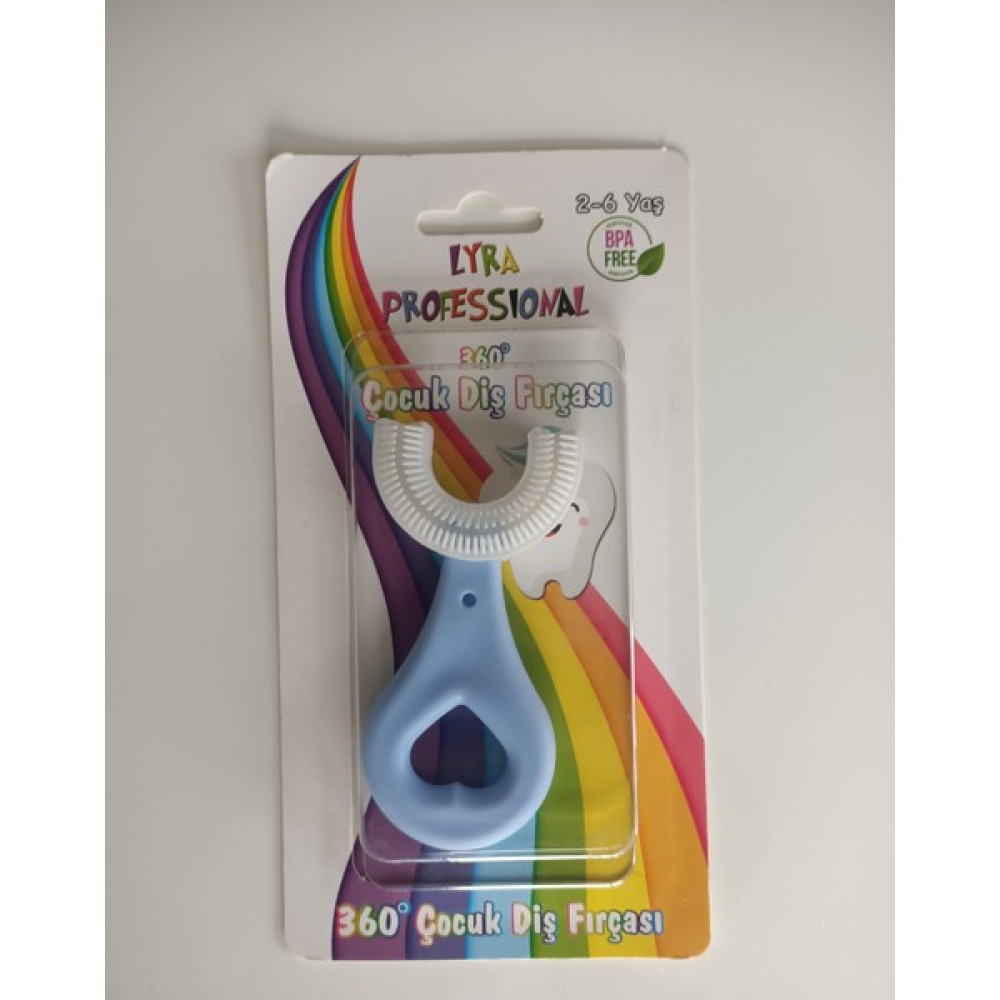 Lyra Professional U Diş Fırçası - U Bebek Diş Fırçası - U Çocuk Diş Fırçası - Mavi Diş Fırçaları Fiyatı