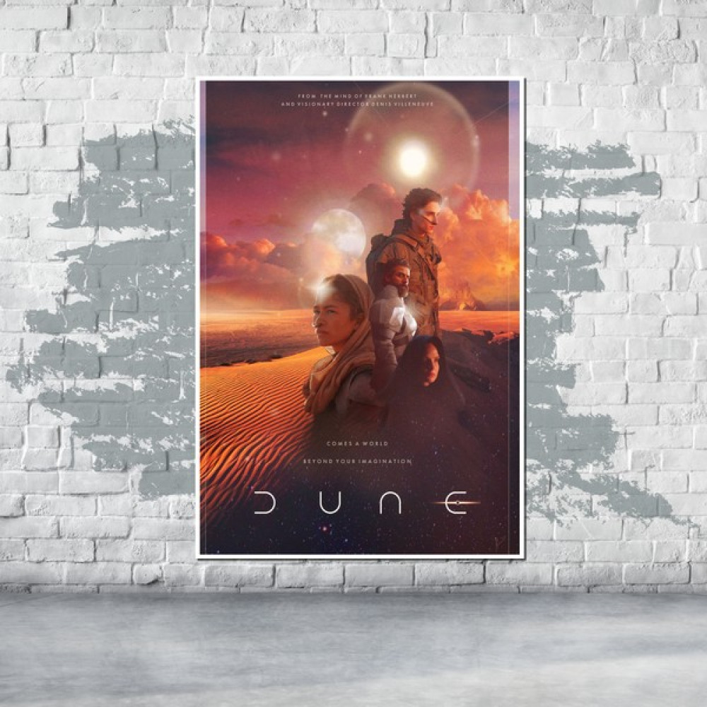 LySticks Dune Film Posteri - 33 x 48 cm - Renkli Poster Fiyatı