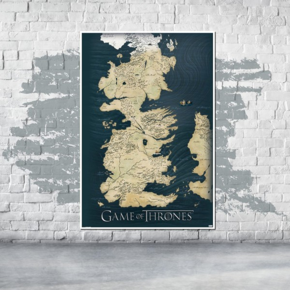 LySticks Game Of Thrones Westeros Haritası - Dizi Posteri - 70 x 100 cm Poster Fiyatı