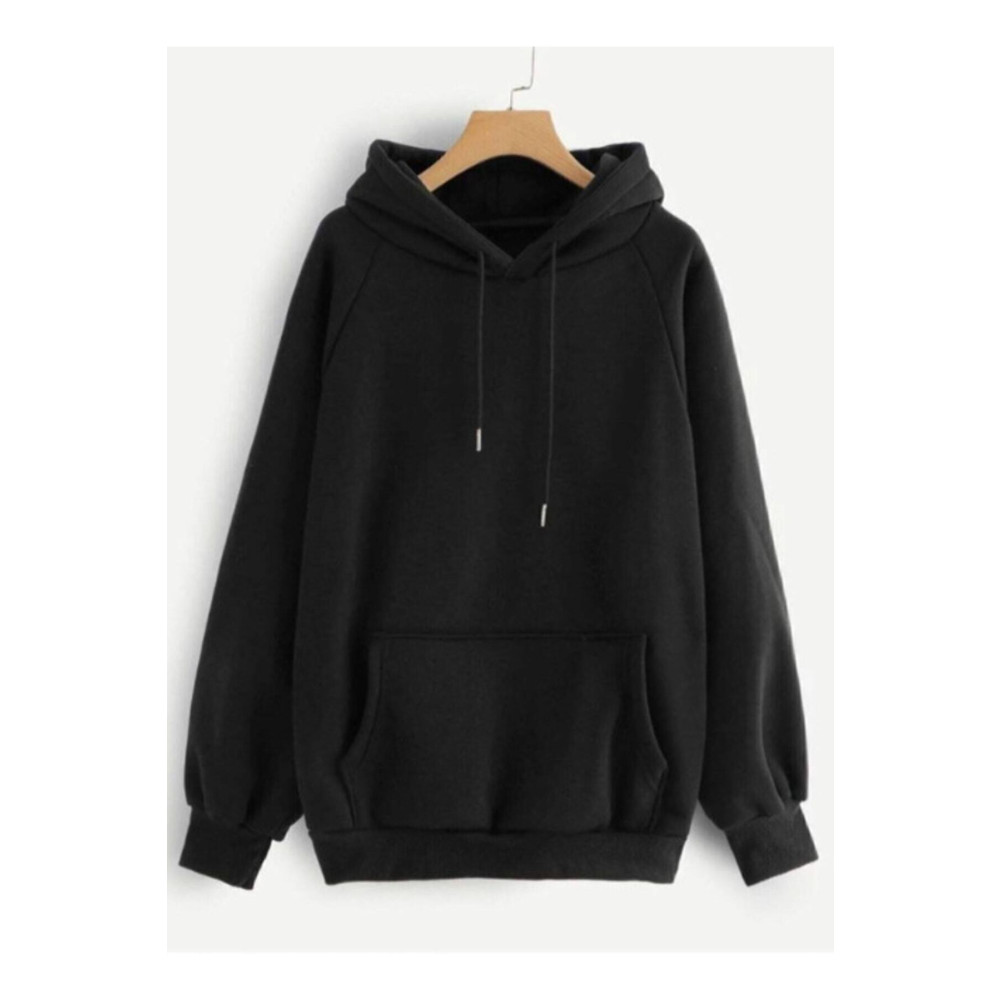 LYX Unisex Siyah 2 Iplik Şardonlu Düz Basic Sweatshirt S/S Beden Bayan Sweatshirt Fiyatı