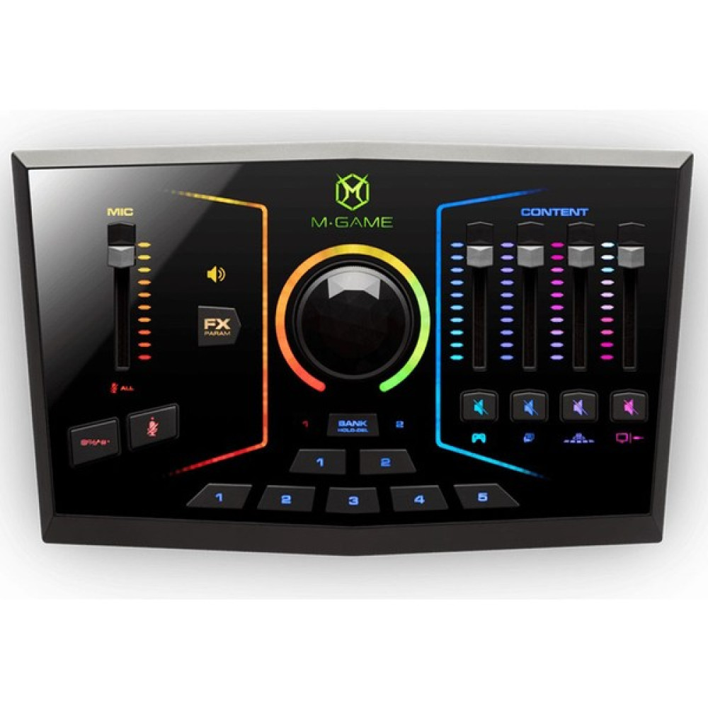 M-AUDIO M-Game RGB Dual USB Gaming Podcast Ses Kartı Stüdyo ve Sahne Ekipmanları Fiyatı