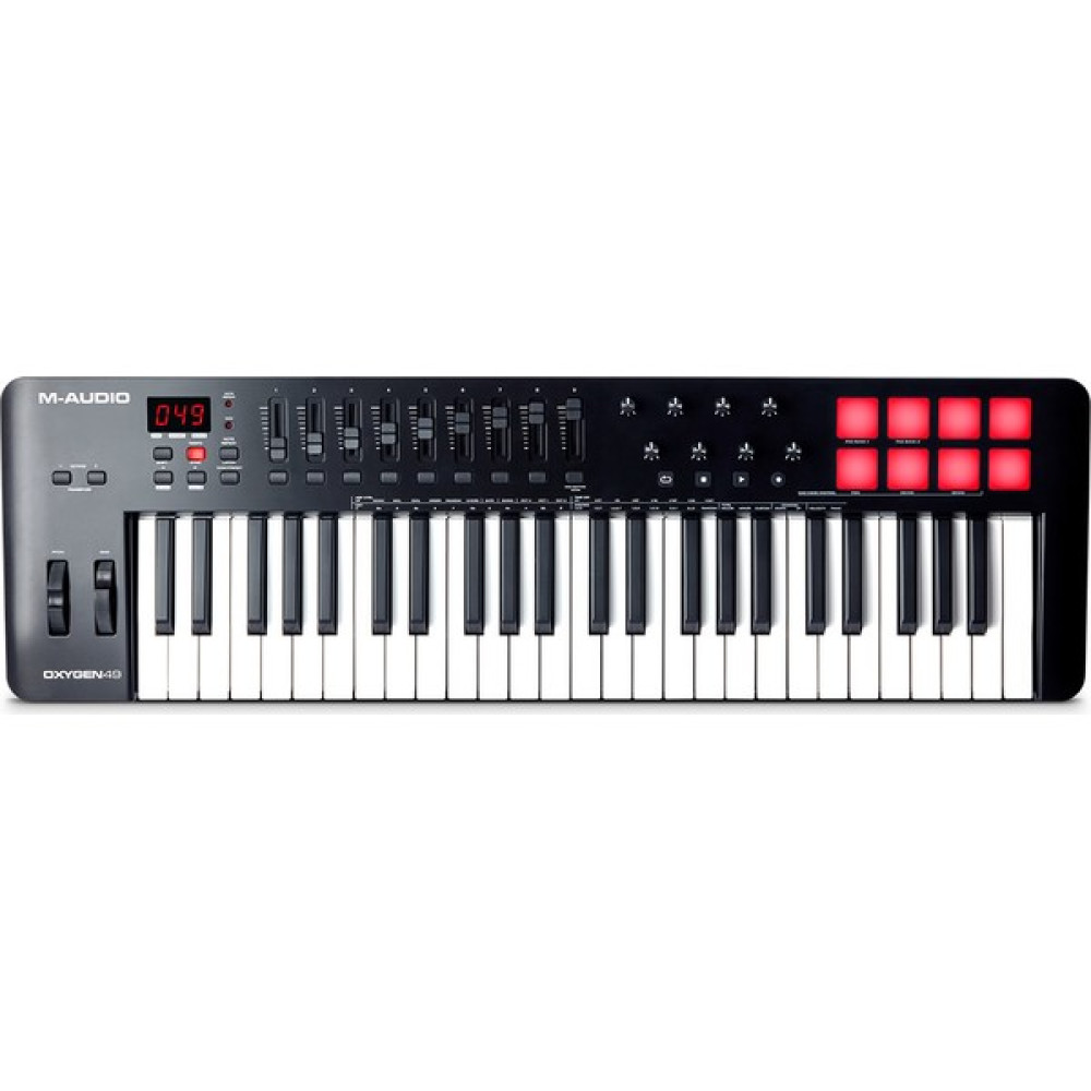 M-Audio Oxygen 49 Mk5 49 Tuş Midi Klavye - Siyah Stüdyo ve Sahne Ekipmanları Fiyatı