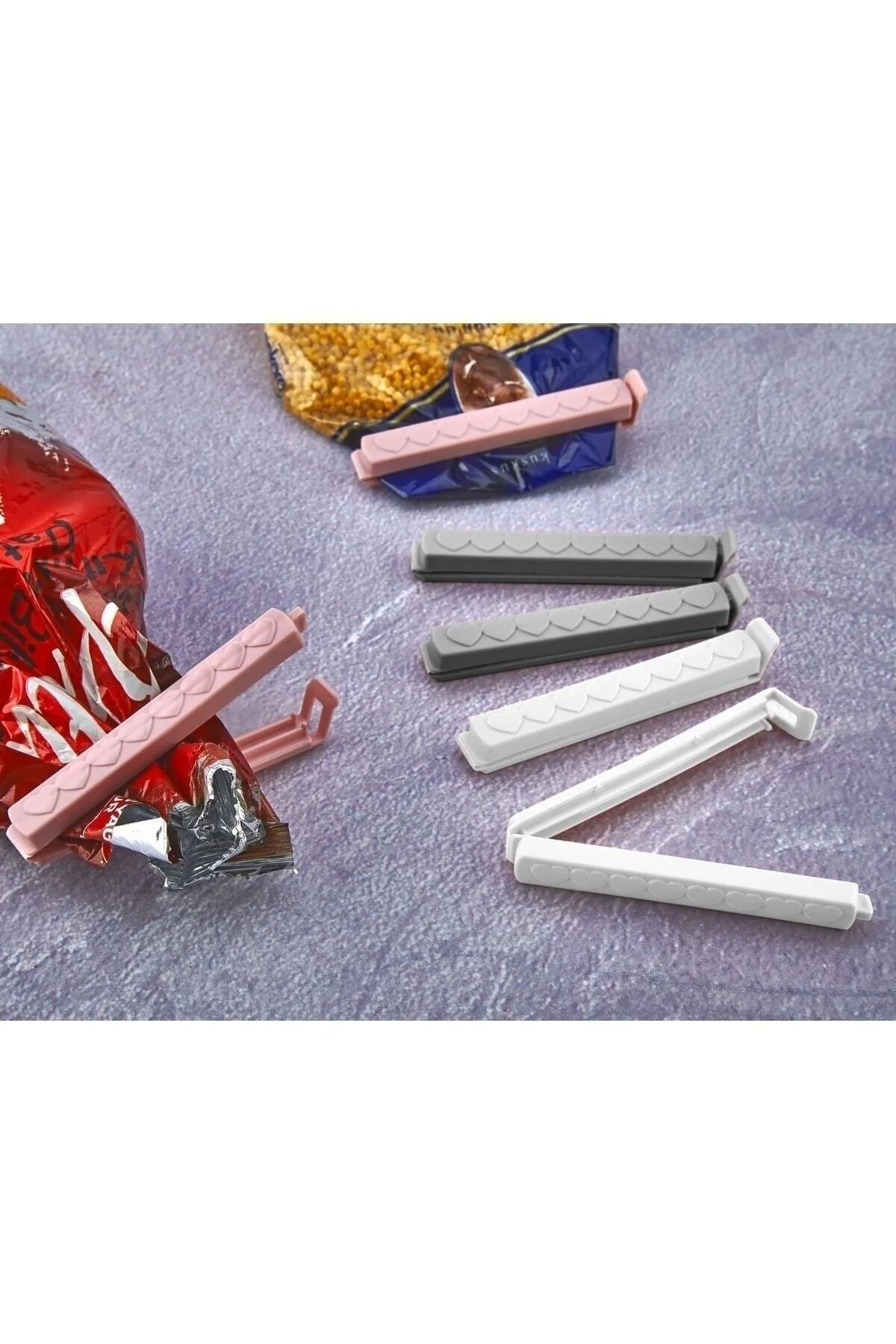 M Mimoza Park 12 Adet Poşet Klipsi Bag Clips - Paket Mandalı" Diğer Fiyatı