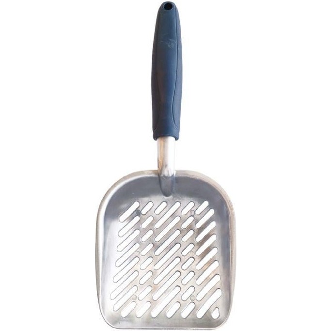 M-Pets Chrome Scoop - Metal Kedi Kumu Küreği (20100011) - Siyah Evcil Hayvan Ürünleri Fiyatı
