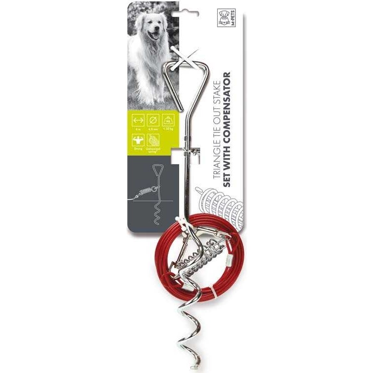 M-Pets Köpek Bahçe Kazığı Kırmızı Çelik Telli 50Kg-6M SSD / Solid State Drive Fiyatı
