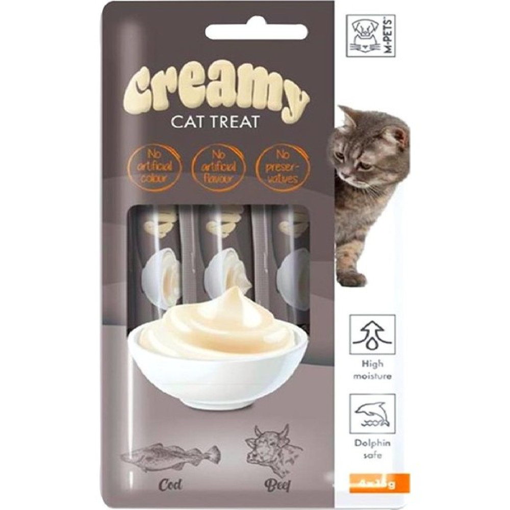 M-Pets Morina Balıklı ve Biftekli Sıvı Kedi Ödülü 4X15 gr Evcil Hayvan Ürünleri Fiyatı