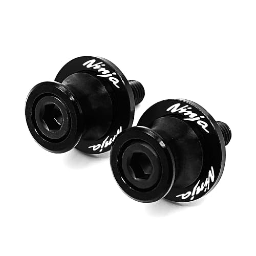 M10*1.25 Motorcycle Swing Arm Spools For Kawasaki Ninja Z750 Z1000 ZX6R ZX-10R 2004-2010 ER6N ER6F Versys 650 KLE650 2007-2014 Swingarm Slider Stand Paddock Screw