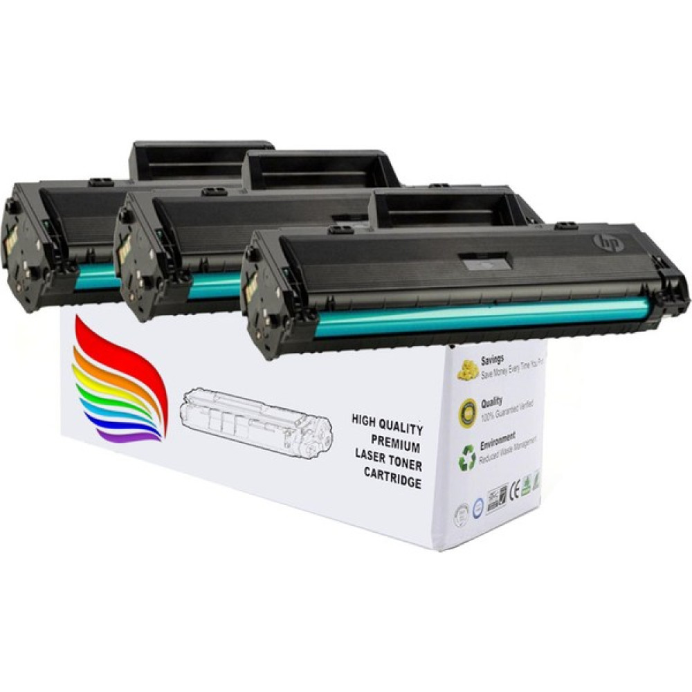 M106A / Hp Laser 107A/107R/107W Muadil Toner Çipsiz 3 Lü Paket - Siyah Tonerler Fiyatı