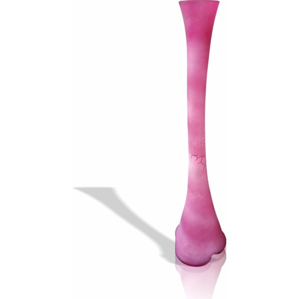 M3 Decorium Uzun Derin Çatlatma Fuşya Pembe Renkli Su Geçirmez Köşe Vazo 80 cm Vazo Fiyatı