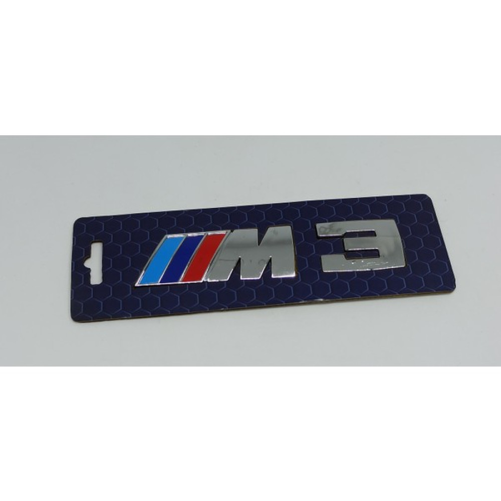 M3 Etiket Bagaj Yazısı - Krom - 1 Oto Boyaları Fiyatı