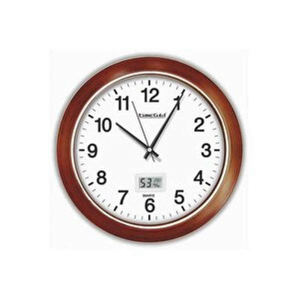 M3decorium 30cm Ebat Nem Ölçerli Nemölçerli Termometreli Sessiz Duvar Saati Dekoratif Saat Fiyatı