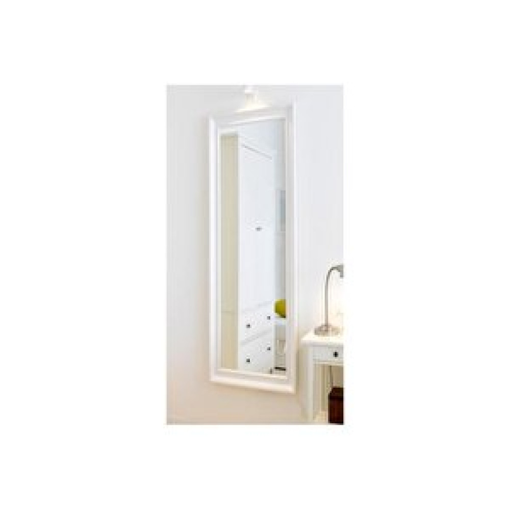 M3decorium Beyaz Banyo Salon Antre Koridor Şifonyer Komodin Duvar Boy Aynası Çerçeveli Ayna Fiyatı