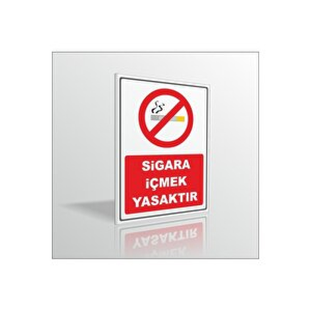 M3decorium Sigara Içmek Yasaktır Içilmez Uyarı Ve Ikaz Levhası 18x24cm 3mm Nalburiye & Hırdavat Fiyatı
