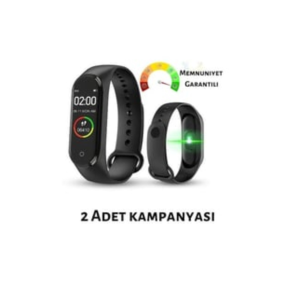 M4 Akıllı Bileklik Ios Ve Android Uyumlu (2 Adet) Akıllı Bileklik Fiyatı