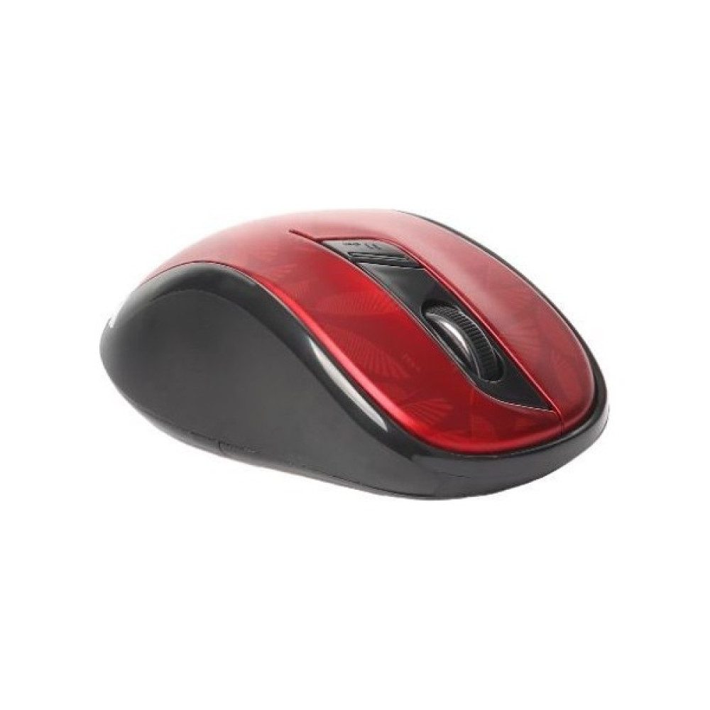 M500 Trendy Koyu Kırmızı Kablosuz Çok Modlu Sessiz Tıklama Mouse - Kırmızı - Siyah Klavye - Mouse Fiyatı