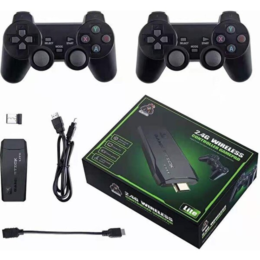 M8 Oyun Konsolu Y3 Tv Oyun Konsolu 2.4g Kablosuz Çift PS1HDMI Hd 4K (Yurt Dışından) - Black Nintendo Oyunu Fiyatı