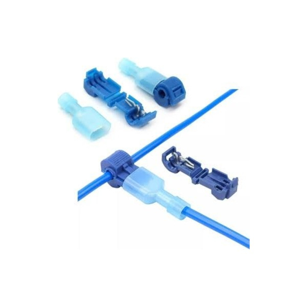 Maasco (5 Takım) T-Soket Kablo Kesmeden Hızlı ve Kolay Kablo Ekleme Mavi (1.5-2.5 Mm2) Elektrikli El Aletleri Fiyatı