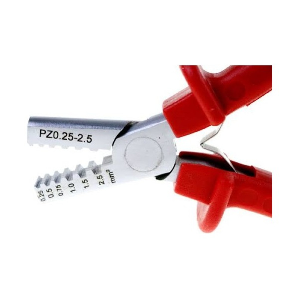 Maasco Yyt-22 İzoleli Yüksük Sıkma Pensesi 0,25-2,5 mm² 145 mm Uzunlukta Profesyonel Kalite Pense Fiyatı