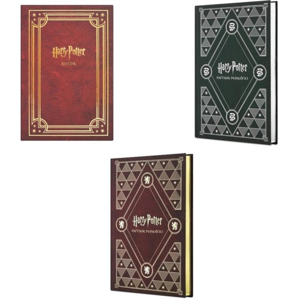 Mabbels Mösyö Taha x Mabbels - Harry Potter Ajanda ve Mabbels Harry Potter Gryffindor + Slytherin Haftalık Planlayıcı Ajanda Fiyatı