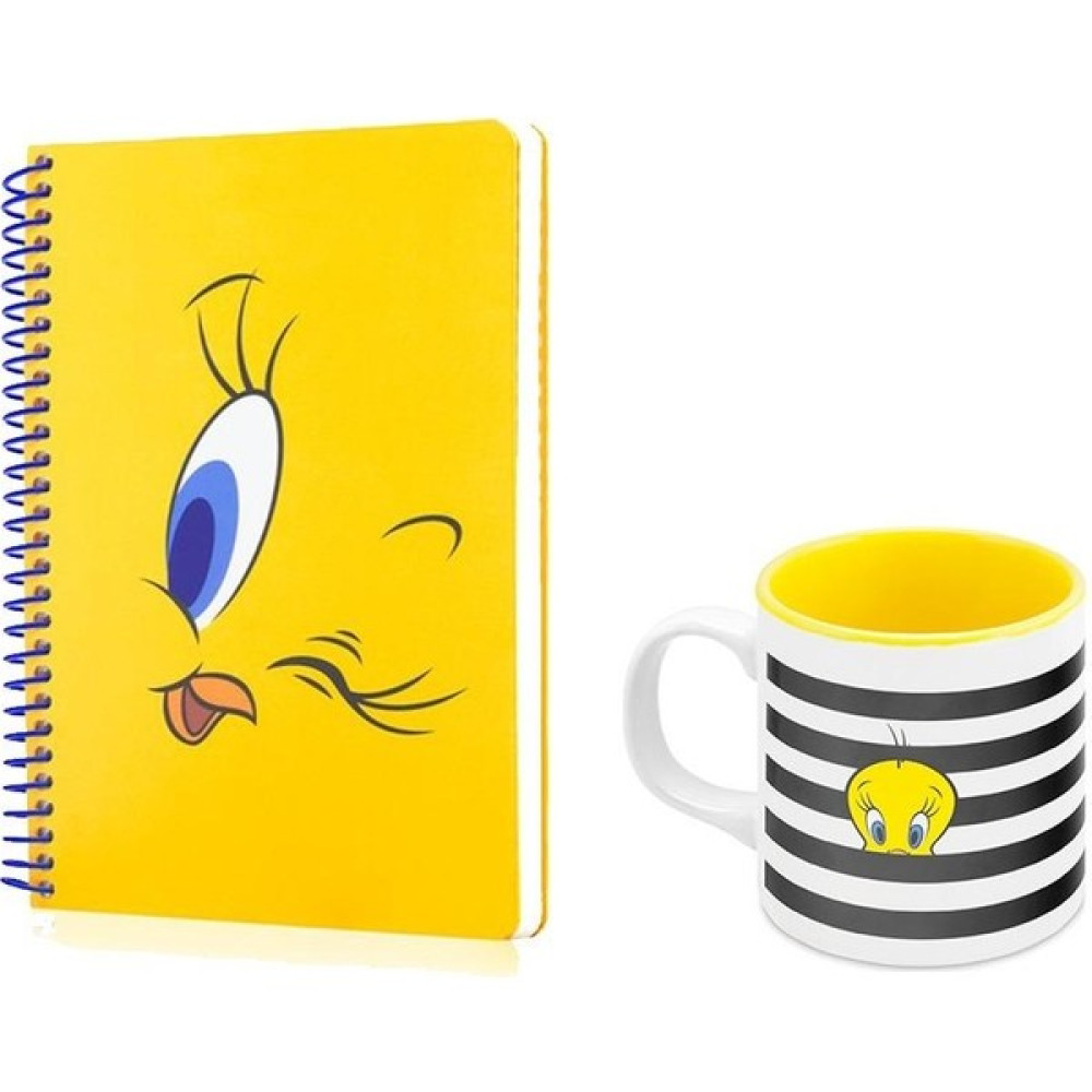 Mabbels Tweety Butik Defter ve Mabbels Tweety Sylvester Mug - Sarı Oto Boyaları Fiyatı