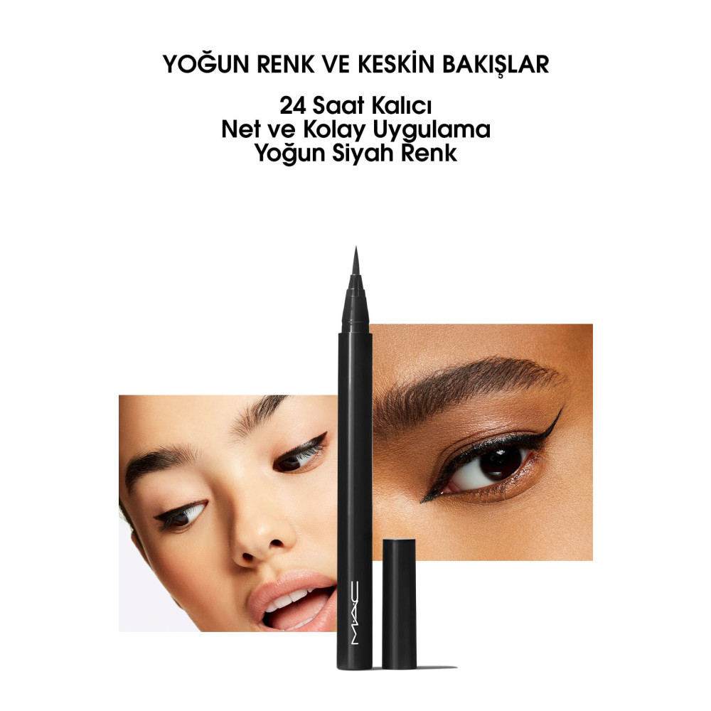 M.A.C Brushstroke 24-hour Eyeliner - Brushblack 773602543878 Eyeliner Fiyatı