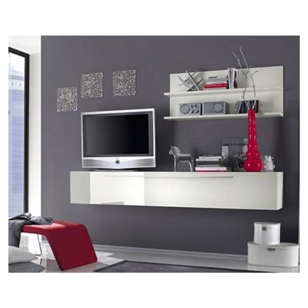 Mac Dizayn Likya Tv Ünitesi - Beyaz Tv Ünitesi / Sehpası Fiyatı