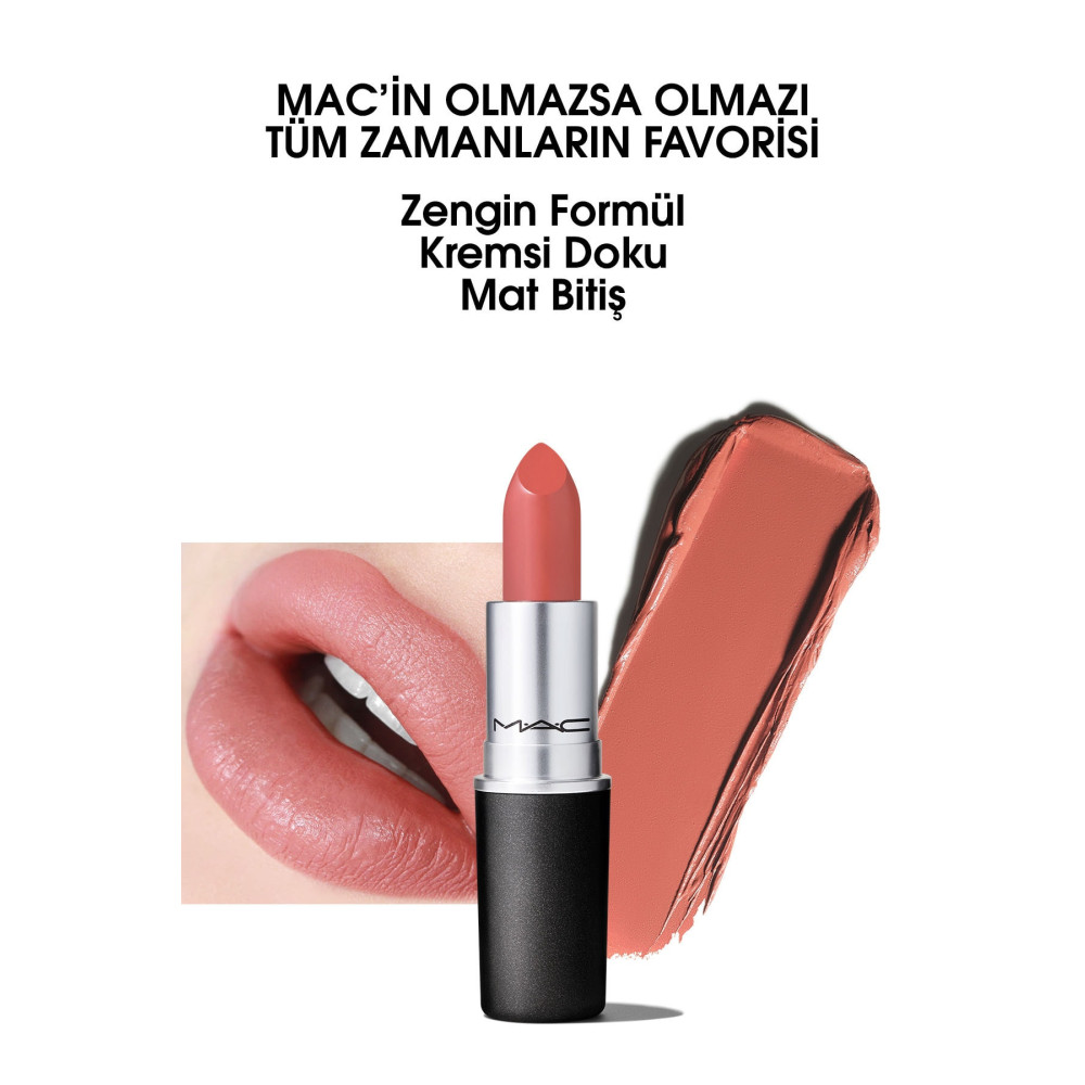 M.A.C Ruj / Lipstick - Velvet Teddy 773602077540 3g Rujlar & Dudak Parlatıcıları Fiyatı