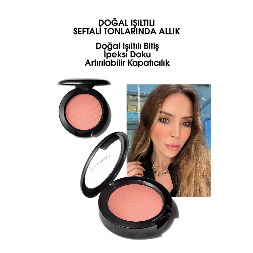 M.A.C Sheertone Blush / Allık - Peaches 773602037612 Allık Fiyatı