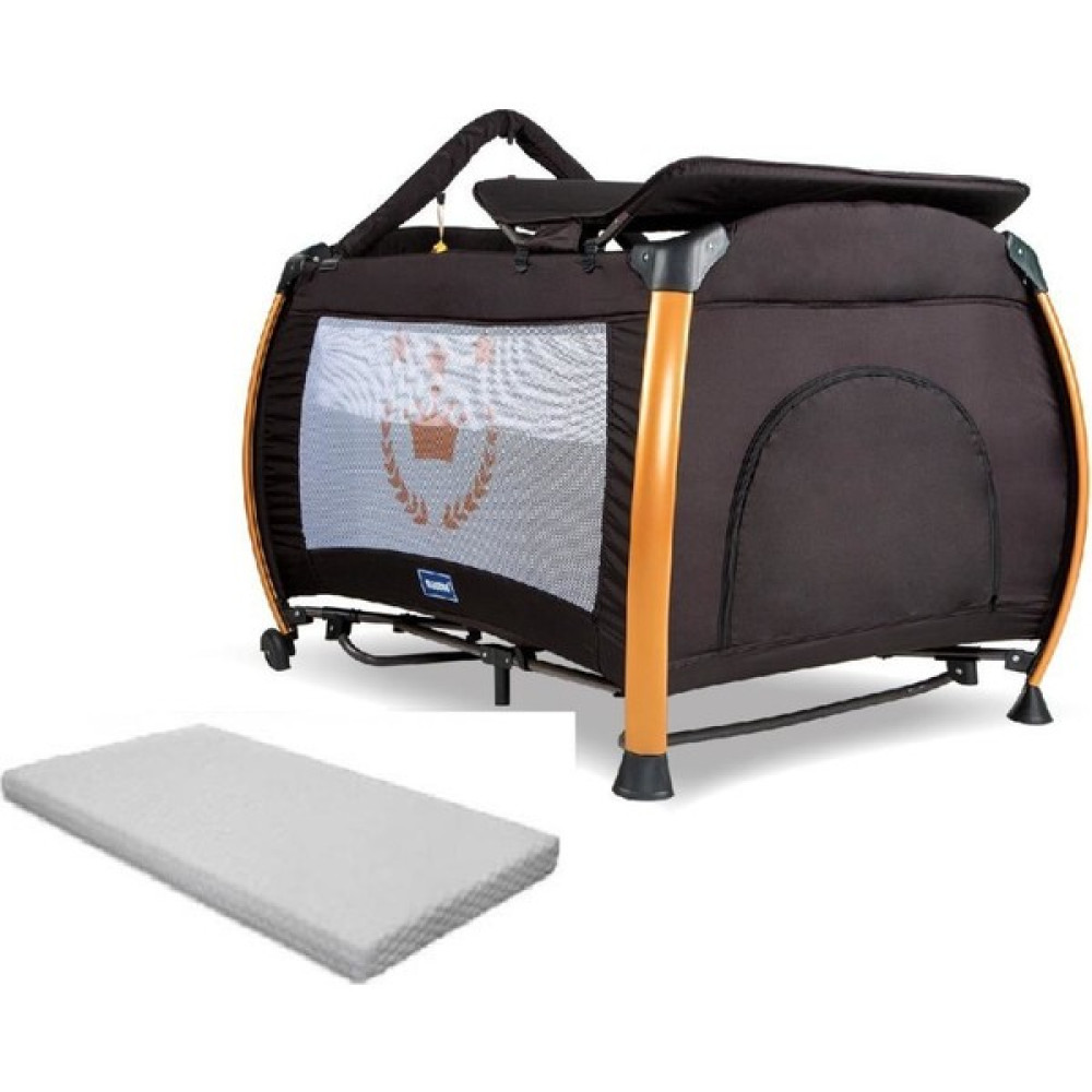 Maccon Baby Maccon Gold Oyun Parkı Beşik 70X110 Park Yatak Siyah + Yatak Park Yatak / Oyun Parkı Fiyatı