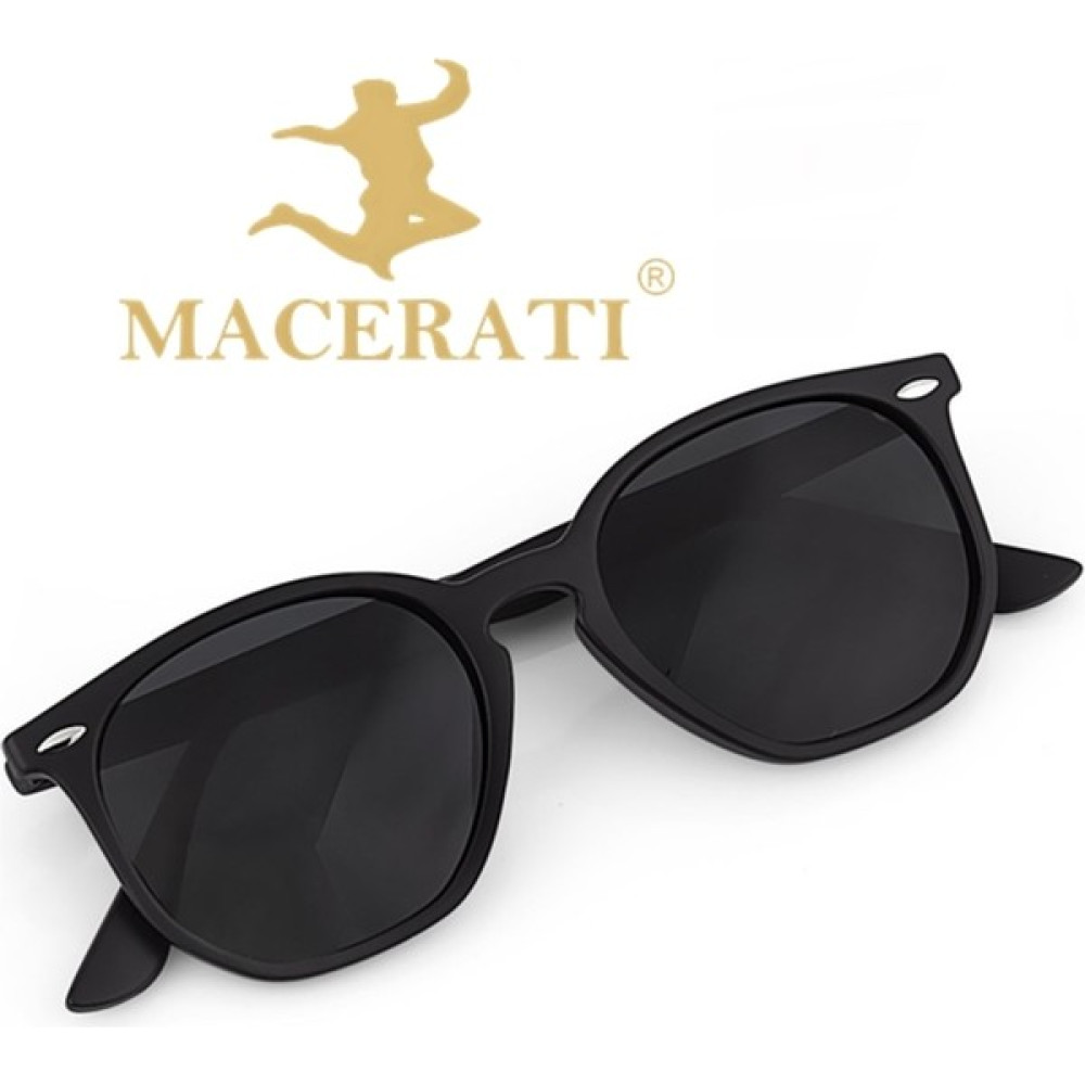 Macerati 2023 Vintage Siyah Unisex Güneş Gözlüğü Unisex Güneş Gözlükleri Fiyatı
