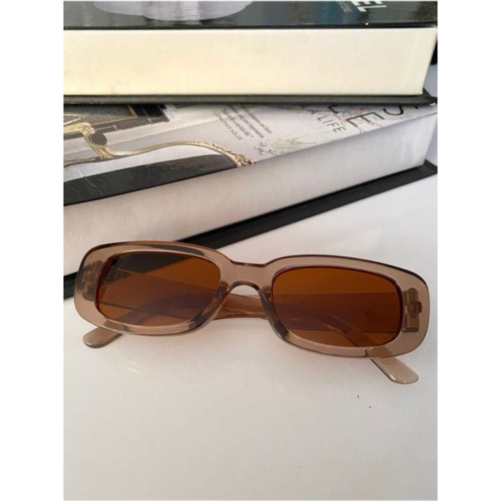 Macerati Chunky Frame Vintage Bal Rengi Unisex Güneş Gözlüğü Unisex Güneş Gözlükleri Fiyatı