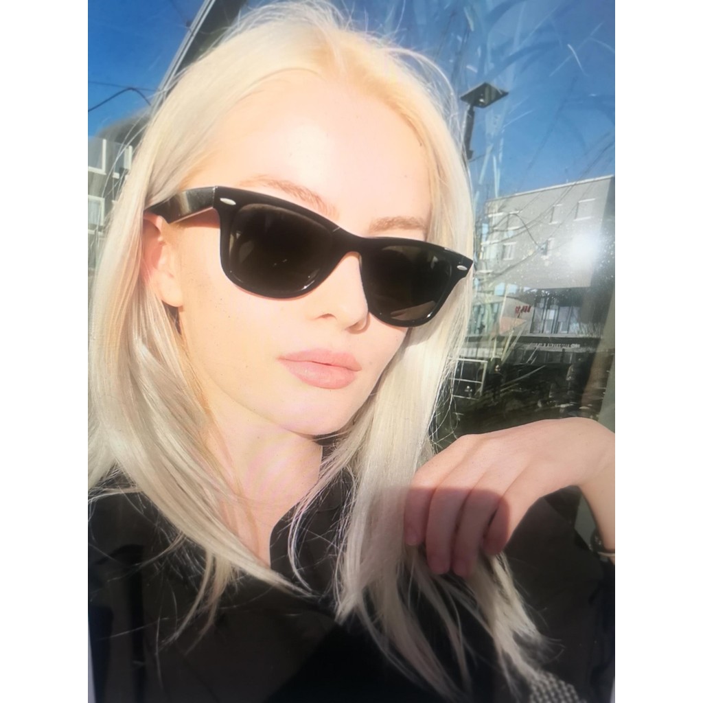 Macerati,unisex Çapraz Kesim Wayfarer Parlak Klasik Güneş Gözlüğü,gözlük Kabı Hediyeli - Siyah Güneş Gözlükleri Fiyatı