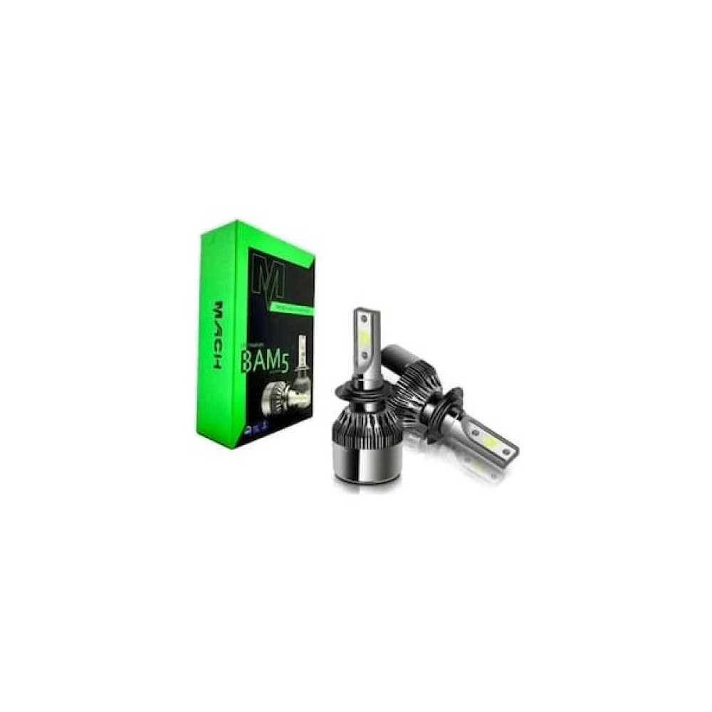 Mach H1 LED Xenon Beyaz Kısa Far Zenon Mach Bam5 H1 LED Ampül Şimşek Etkili Oto Boyaları Fiyatı