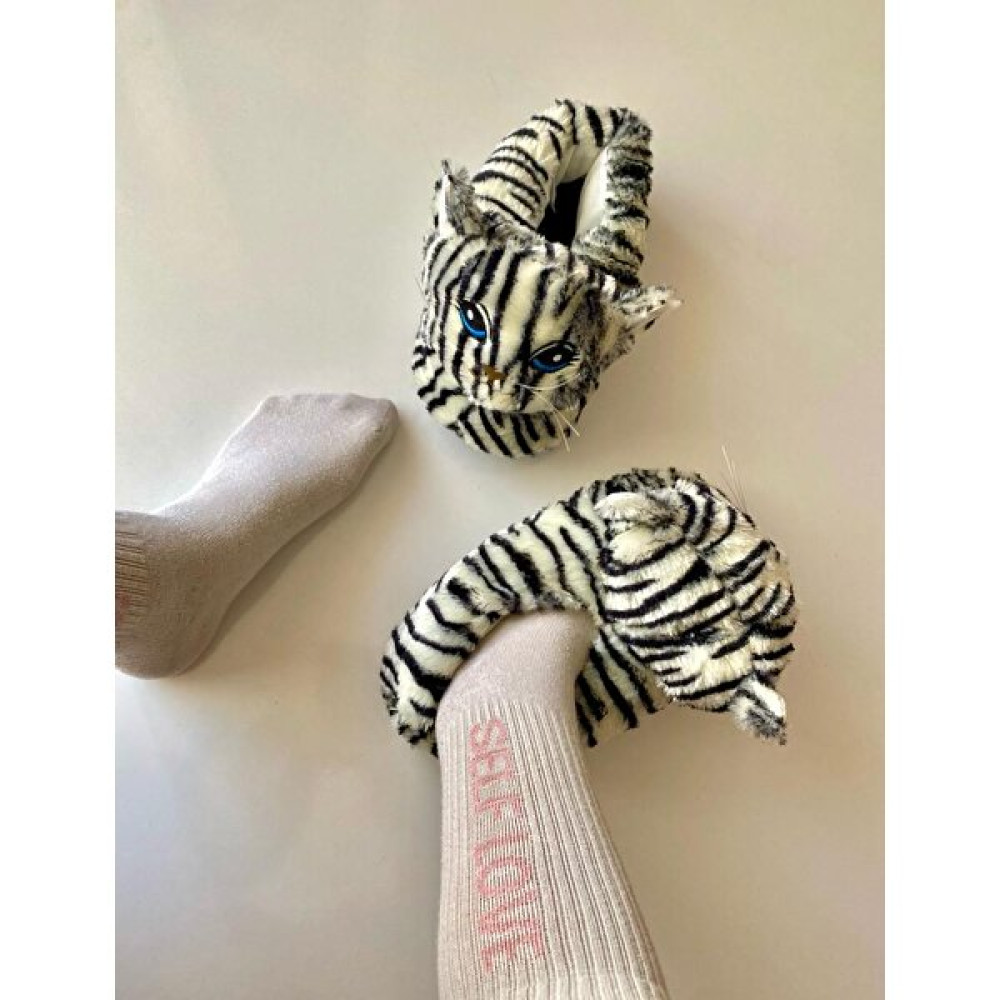 Machi Ev Içi Peluş Kedili Ev Pandufu 0505 Panduflar Fiyatı