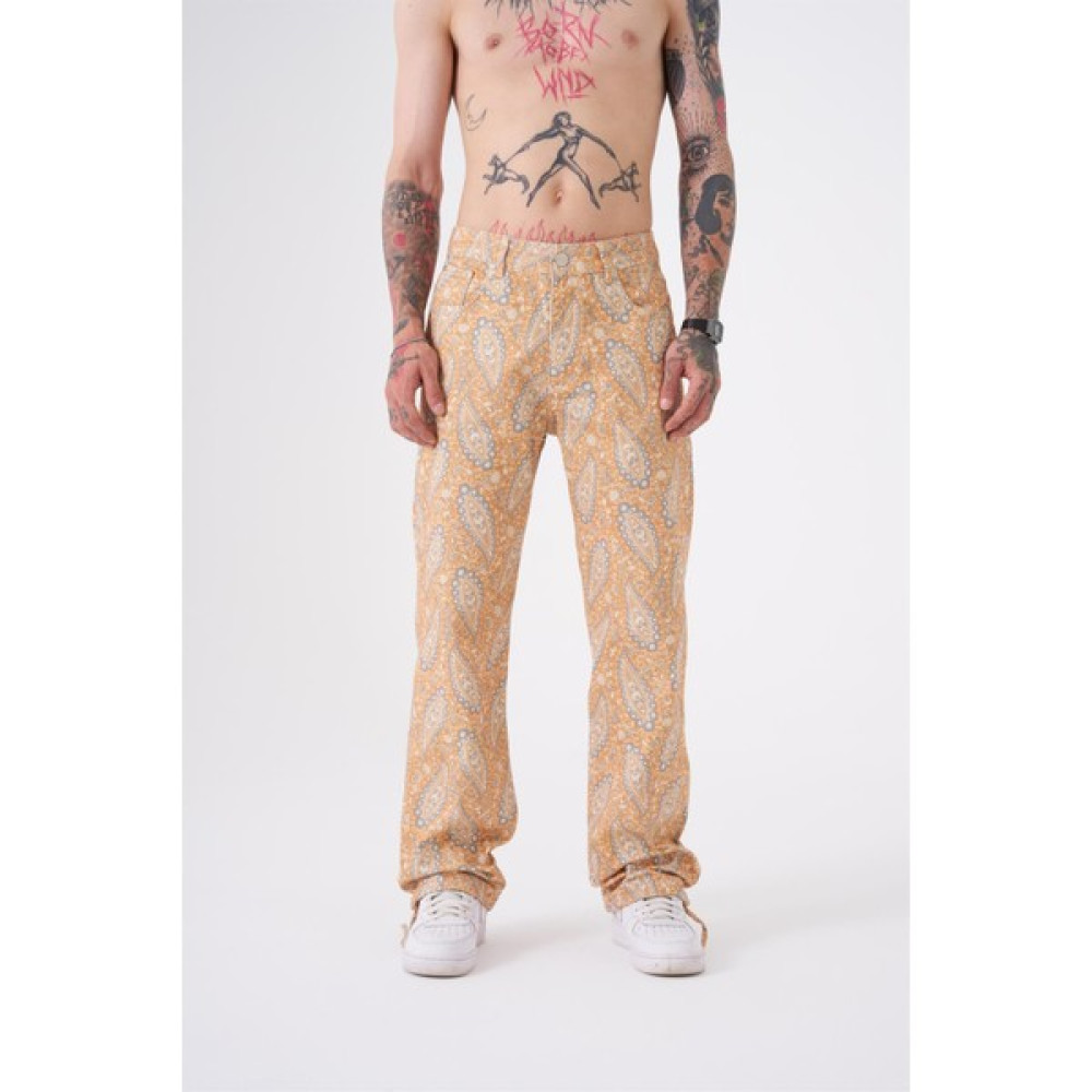 Machinist Baggy Baskılı Jean Pantolon Desert Erkek Jeans / Kot Pantolon Fiyatı