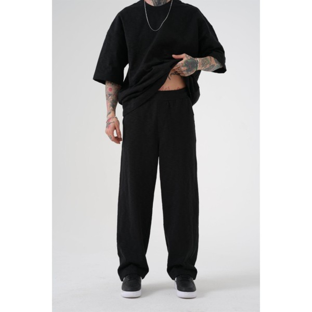Machinist Premium Oversize Baggy Basic Pantolon Siyah Erkek Jeans / Kot Pantolon Fiyatı