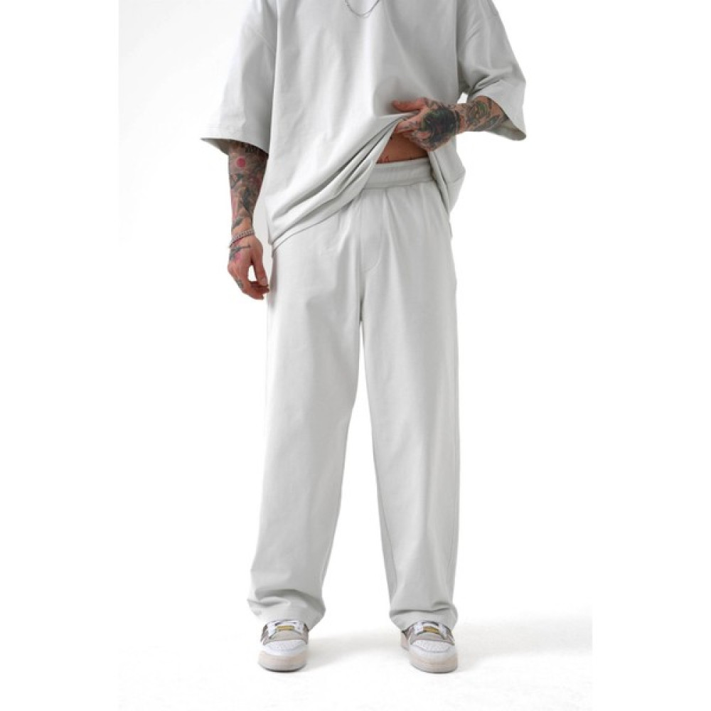 Machinist Premium Oversize Baggy Paça Lastikli Pantolon Gri Erkek Jeans / Kot Pantolon Fiyatı