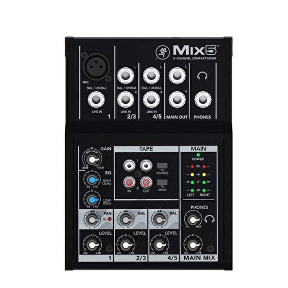 Mackie Mix5 5 Kanal Deck Mikser Mikserler Fiyatı