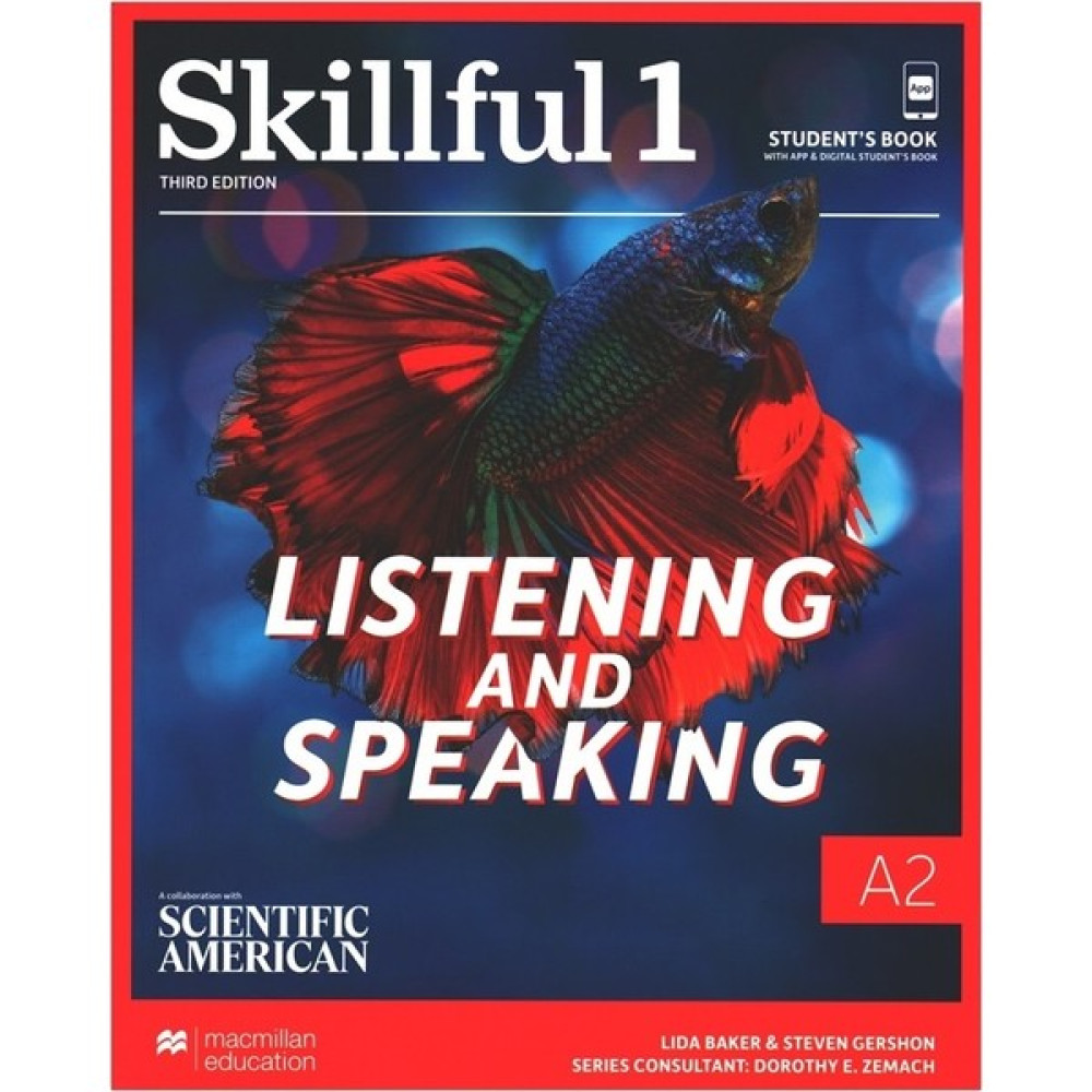 Macmillan Education Skillful 1 Listening and Speaking Student's Book With App - Digital Student's Book Yabancı Dil Öğretici Kitaplar ve Eğitim Setleri Fiyatı